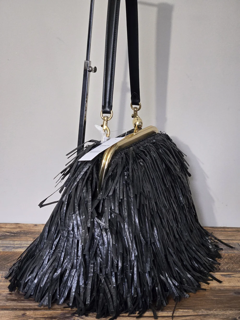 Coach Kisslock Straw Frame Bag 27